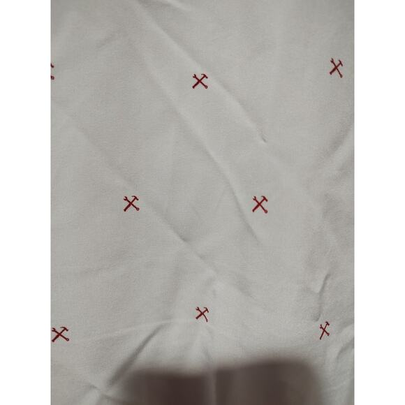 Men's DIXXON Flannel The CHAD Shirt White with red hammer and wrench - 2XL - Picture 6 of 8
